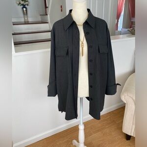 ZARA WOMEN’S GRAY SHIRT SIZE M